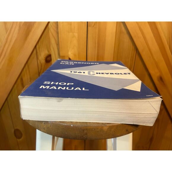 1961 CHEVROLET IMPALA BISCAYNE BEL AIR NOMAD ORIGINAL FACTORY SERVICE MANUAL (53 - Picture 2 of 8